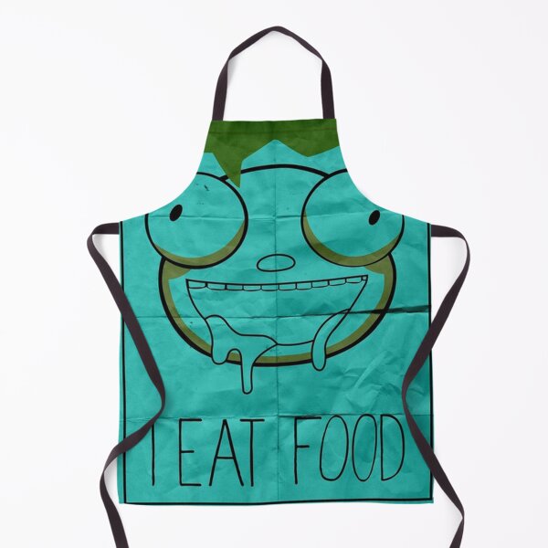 Item preview, I EAT FOOD (Invader Zim) designed and sold by lindacardinale.