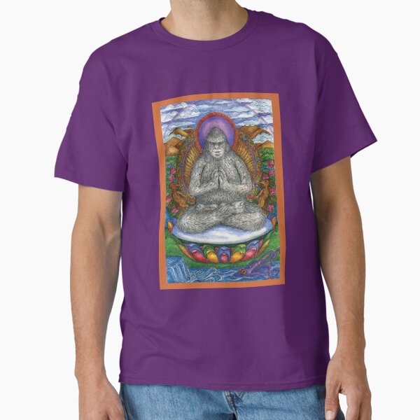Item preview, Meditating Namaste Yeti designed and sold by Full Frog Moon.