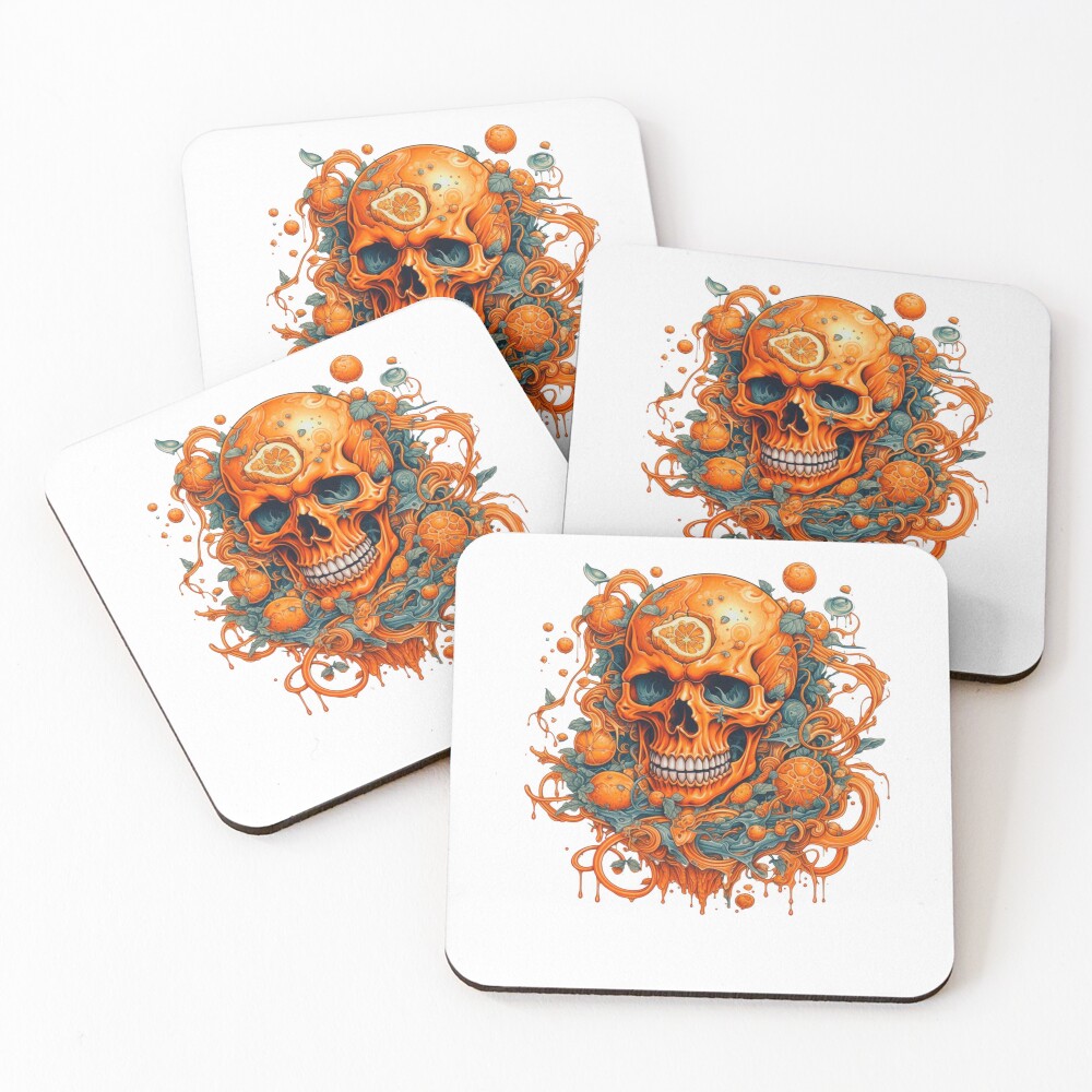 Item preview, Coasters (Set of 4) designed and sold by LuckyCatStore.