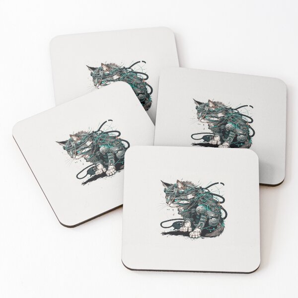 Item preview, Ccc3c_Cyberpunk Cat_01 designed and sold by CritterCuties.