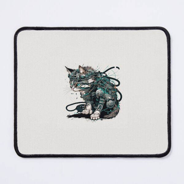 Item preview, Ccc3c_Cyberpunk Cat_01 designed and sold by CritterCuties.