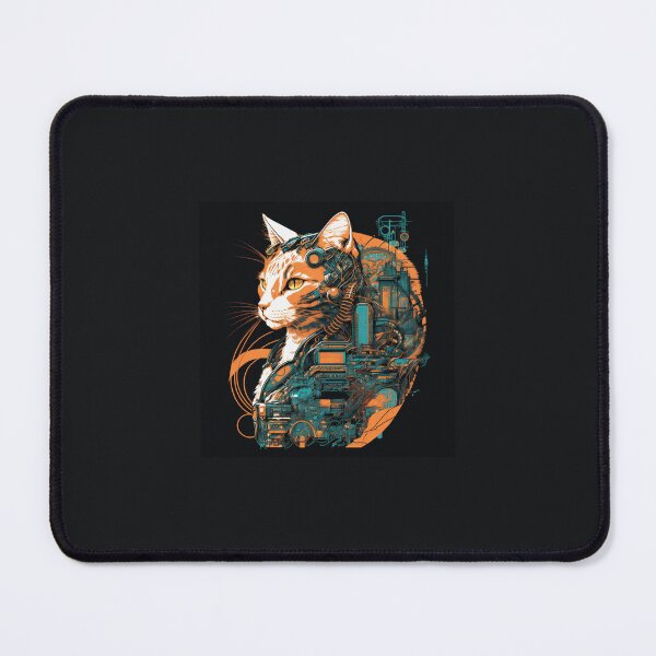 Item preview, Ccc3c_Cyberpunk Cat_02 designed and sold by CritterCuties.
