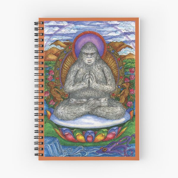 Item preview, Meditating Namaste Yeti designed and sold by Full Frog Moon.