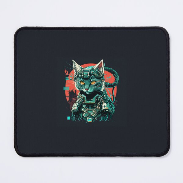 Item preview, Ccc3c_Cyberpunk Cat_04 designed and sold by CritterCuties.
