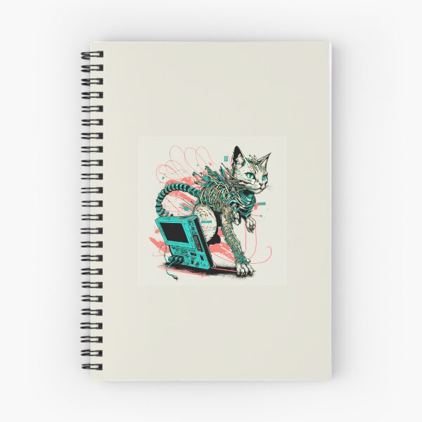 Item preview, Ccc3c_Cyberpunk Cat_05 designed and sold by CritterCuties.