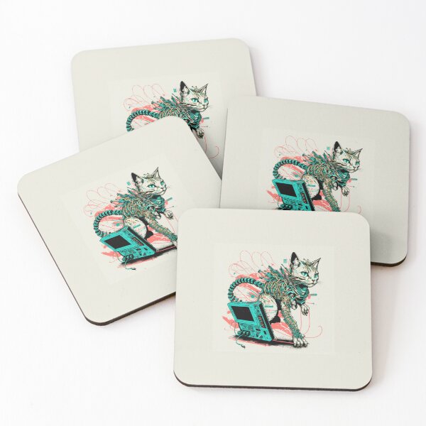 Item preview, Ccc3c_Cyberpunk Cat_05 designed and sold by CritterCuties.
