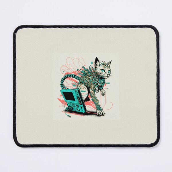 Item preview, Ccc3c_Cyberpunk Cat_05 designed and sold by CritterCuties.