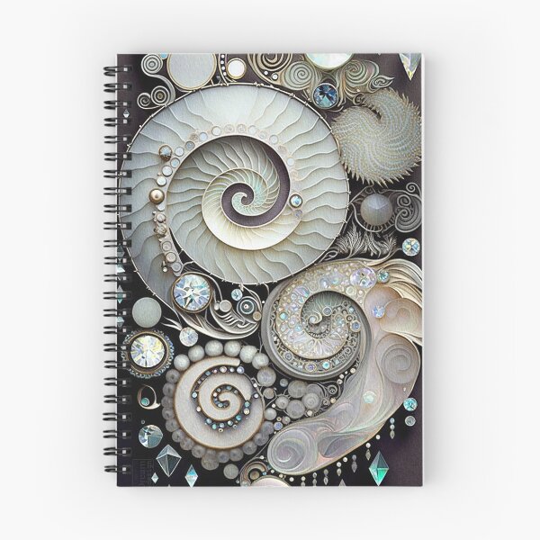 Item preview, Glittery Organic Sea Shells,Ivory,Teal,Cream designed and sold by GemstoneandLeaf.