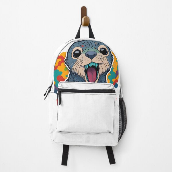 Item preview, Una nutria alegre con una gran sonrisa designed and sold by SmileOtter.