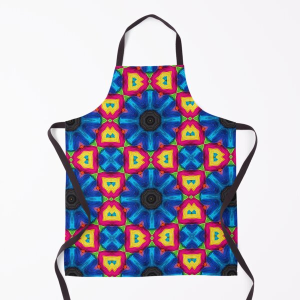Aperçu de l'œuvre Brightly Dyed Colorful Fabric Kaleidoscope Pattern 30 créée et vendue par Swabcraft.