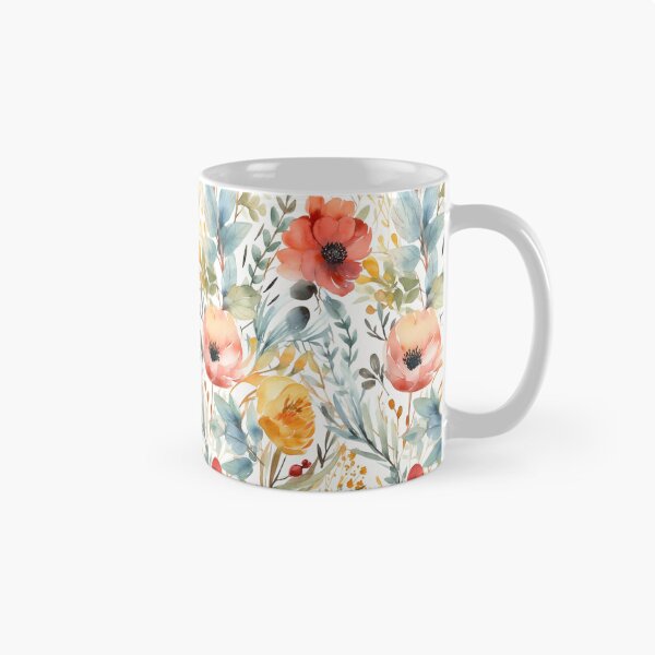 Item preview, Watercolor spring summer flower pattern designed and sold by BabyDD.