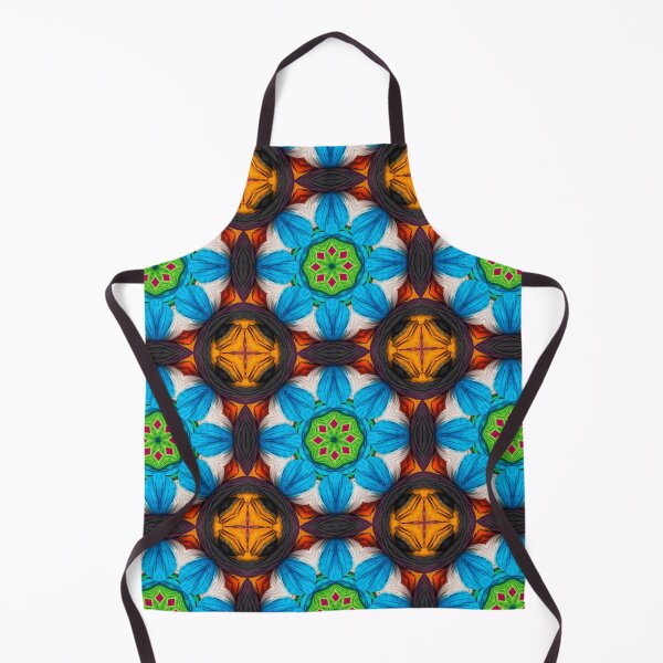 Artikelvorschau, Brightly Dyed Colorful Fabric Kaleidoscope Pattern 32 entworfen und verkauft von Swabcraft.