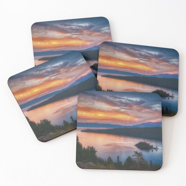 Item preview, Sunset at Emerald Bay, Lake Tahoe designed and sold by Cryogenics.