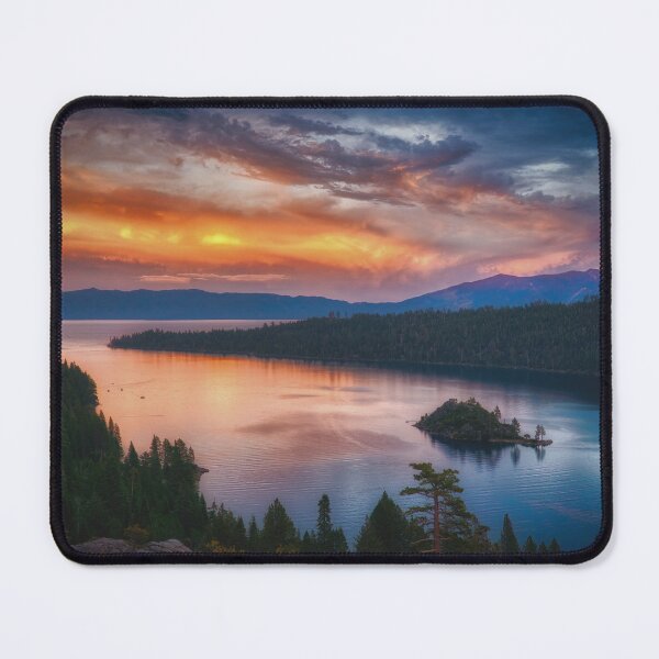 Item preview, Sunset at Emerald Bay, Lake Tahoe designed and sold by Cryogenics.