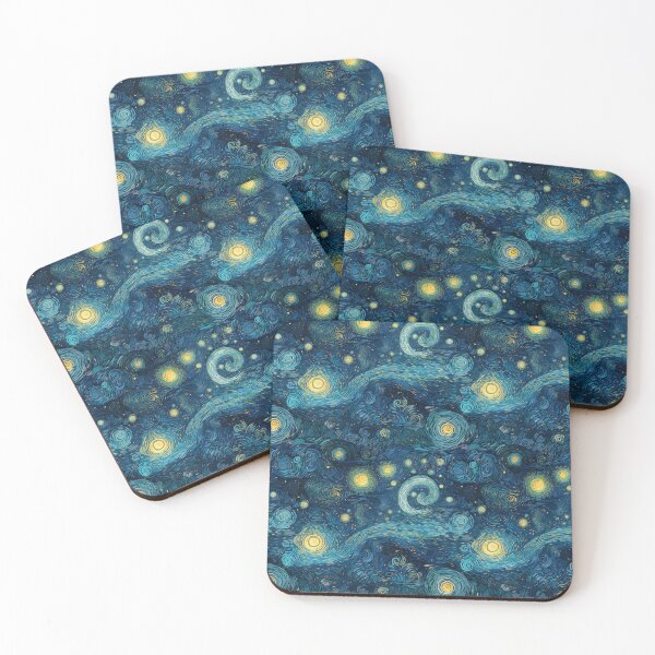Item preview, Starry Night Styled Pattern #7 designed and sold by MoodMedley.