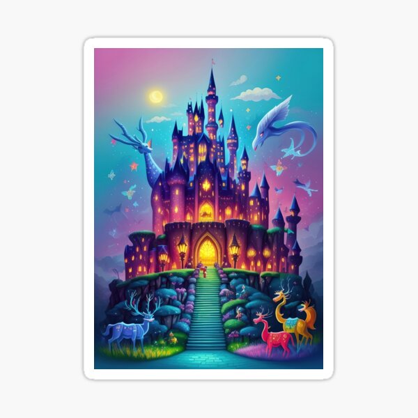Fairytale Visions (Castles and Princesses 7) Sticker