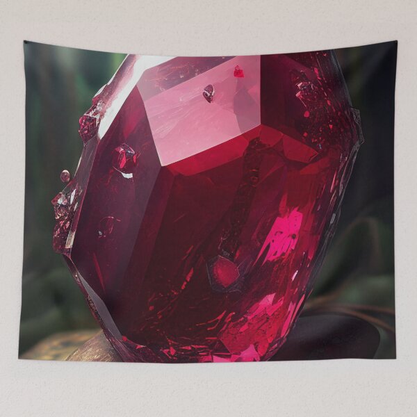 Aperçu de l'œuvre Ruby Stone créée et vendue par DigitizedArt.