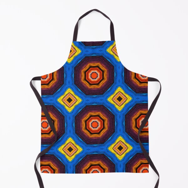 Aperçu de l'œuvre Brightly Dyed Colorful Fabric Kaleidoscope Pattern 35 créée et vendue par Swabcraft.