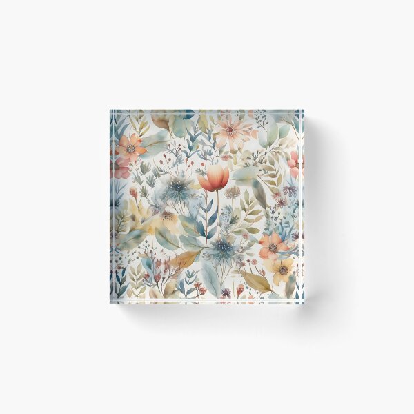 Item preview, Watercolor summer flower pattern designed and sold by BabyDD.
