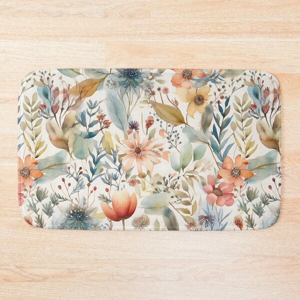 Item preview, Watercolor summer flower pattern designed and sold by BabyDD.