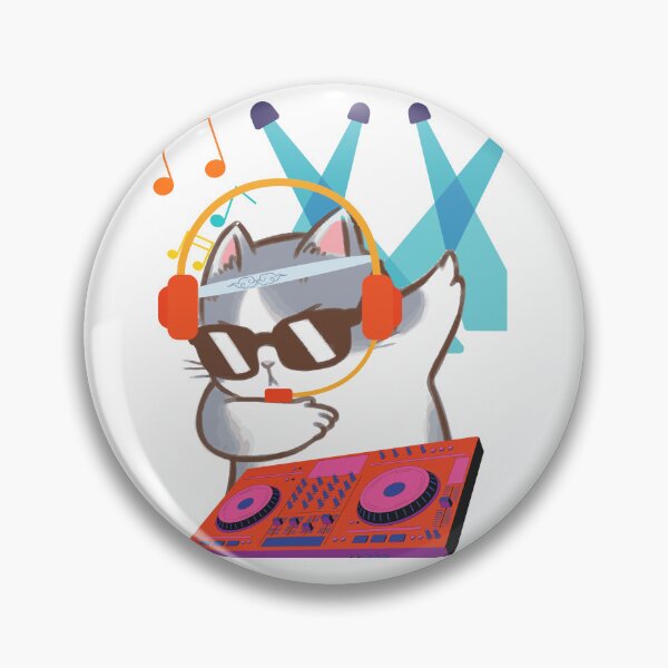 Item preview, DJ CAT in da house designed and sold by Lotsalaughta.