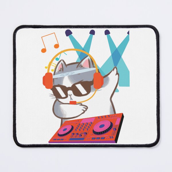 Item preview, DJ CAT in da house designed and sold by Lotsalaughta.