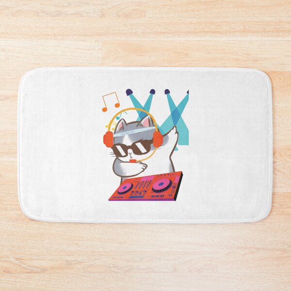 Item preview, DJ CAT in da house designed and sold by Lotsalaughta.
