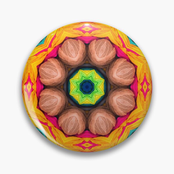 Artikelvorschau, Brightly Dyed Colorful Fabric Kaleidoscope Pattern 37 entworfen und verkauft von Swabcraft.