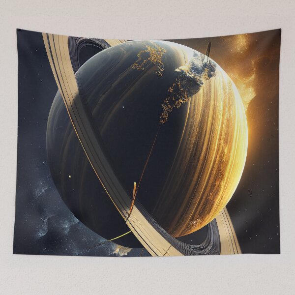 Aperçu de l'œuvre Saturn créée et vendue par DigitizedArt.