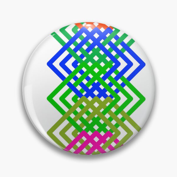 Item preview, Fancy cross-stitch lines pattern. designed and sold by Trianglegreen.