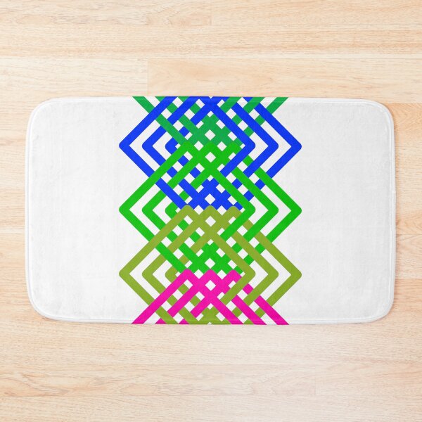 Item preview, Fancy cross-stitch lines pattern. designed and sold by Trianglegreen.