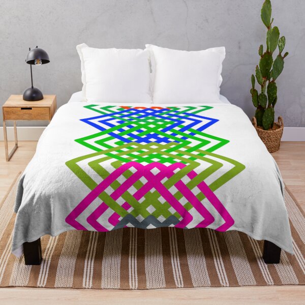 Item preview, Fancy cross-stitch lines pattern. designed and sold by Trianglegreen.