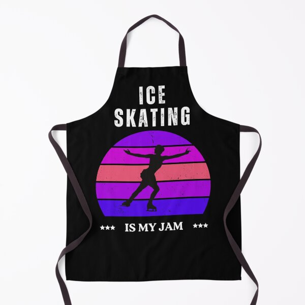 Item preview, Ice Skating is My Jam Retro Design designed and sold by Kwoss.