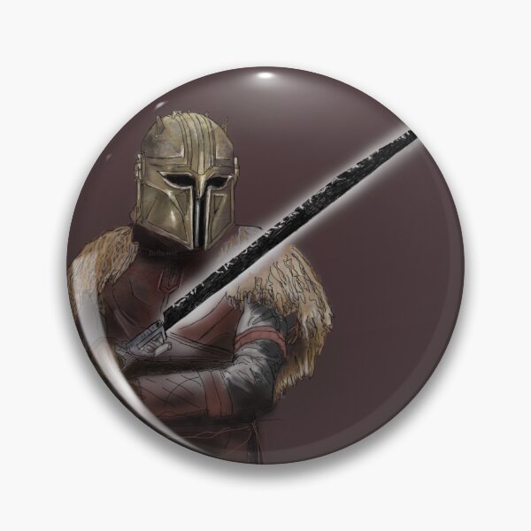 Item preview, The Armorer Holding the Darksaber designed and sold by bella-rod.