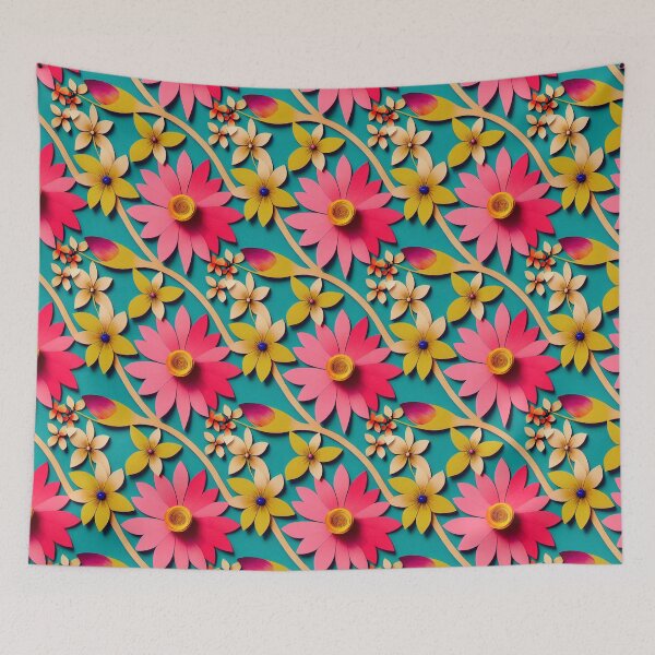 Item preview, Spring Flowers CraftPaper 2 designed and sold by PinetumDesigns.