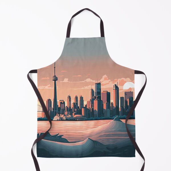 Item preview, Toronto ON Canada Skyline Horizon designed and sold by ImaginePrintsHQ.
