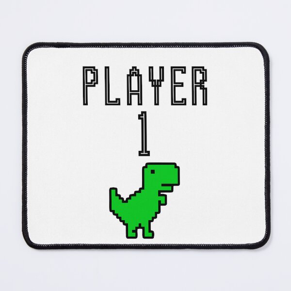 Item preview, Player One - Pixel Dinosaur designed and sold by BusyMonkeys.