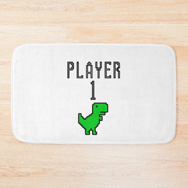 Item preview, Player One - Pixel Dinosaur designed and sold by BusyMonkeys.