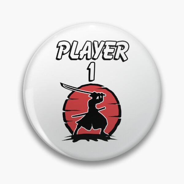 Item preview, Player One - Samurai designed and sold by BusyMonkeys.