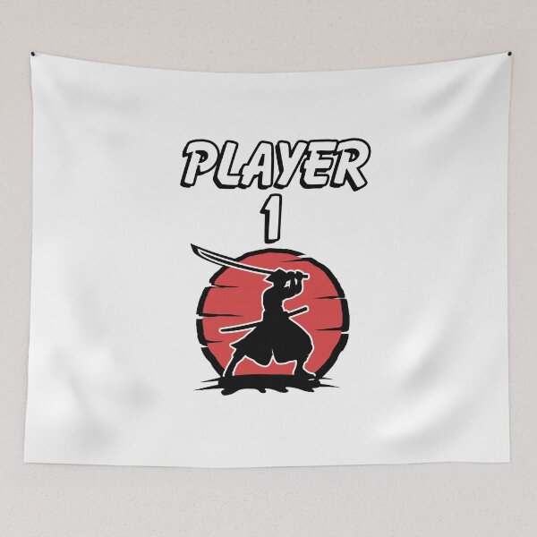 Item preview, Player One - Samurai designed and sold by BusyMonkeys.