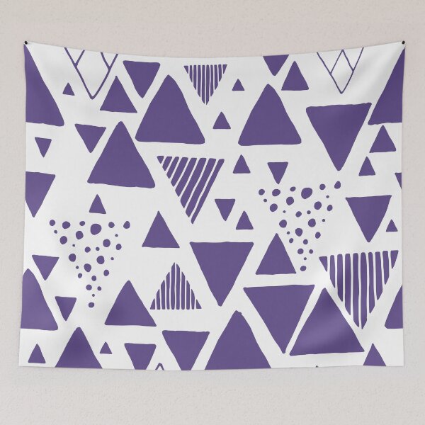 Item preview, Color of the Year 2018 - Ultra Violet - Graphic Pattern designed and sold by stylebytara.