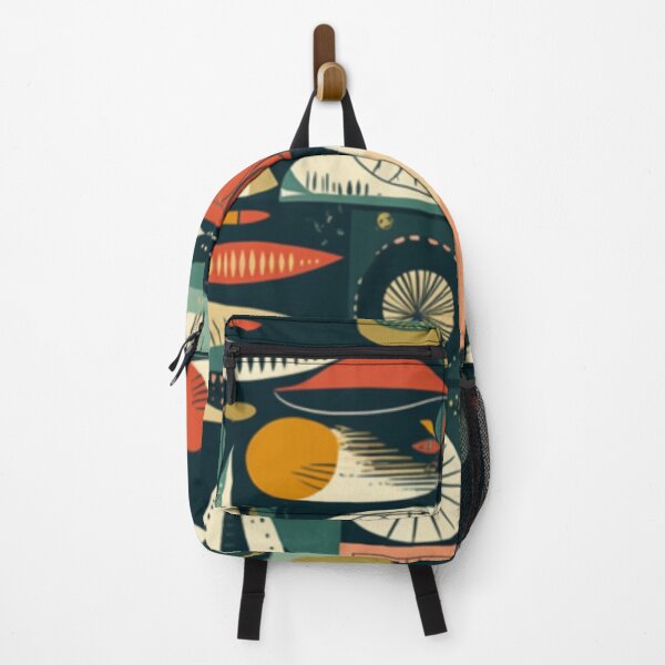 Item preview, Midcentury Modern Inspired Abstract Shapes Mod Art Pattern Graphic Design designed and sold by Step, Repeat.