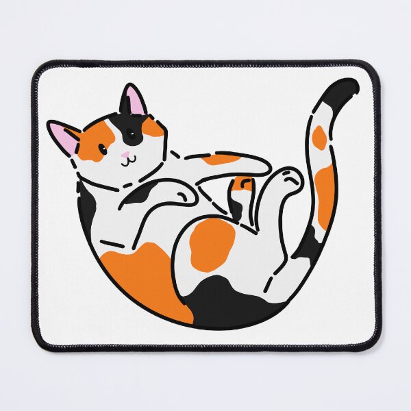 Item preview, Cute Rolling Calico Cat designed and sold by CreationsByBear.