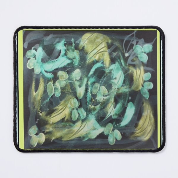 Item preview, Grape Vine in Turquoise Yellow Green designed and sold by GiftsbyNaomi.
