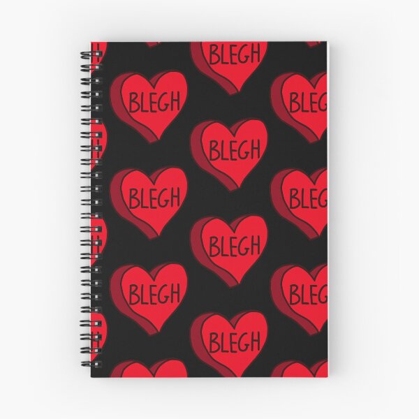 Item preview, Blegh Red Love Heart  designed and sold by AlanaRowe.