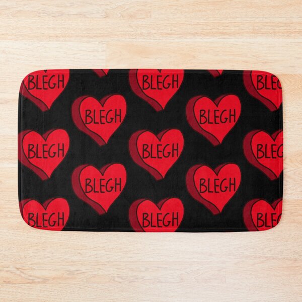 Item preview, Blegh Red Love Heart  designed and sold by AlanaRowe.