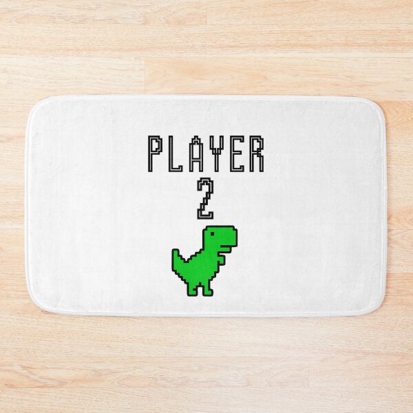 Item preview, Player two - Pixel Dinosaur designed and sold by BusyMonkeys.