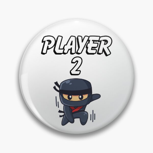 Item preview, Player two - Ninja designed and sold by BusyMonkeys.