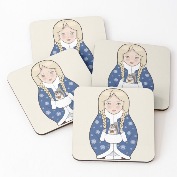Item preview, Nesting Doll Snegurochka Ice Princess designed and sold by ViewerEqualsPhoton.