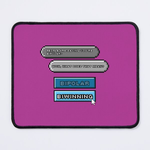 Item preview, Bipolar Biwinning talking bubble designed and sold by digitalsorceres.